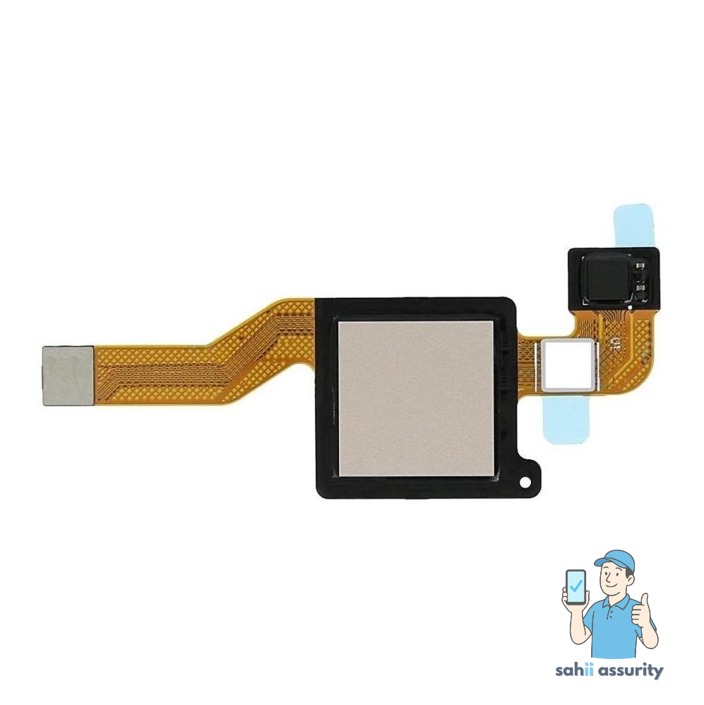 Fingerprint Sensor with Flex Cable for Xiaomi Redmi Note 5 Pro Gold thumbnail